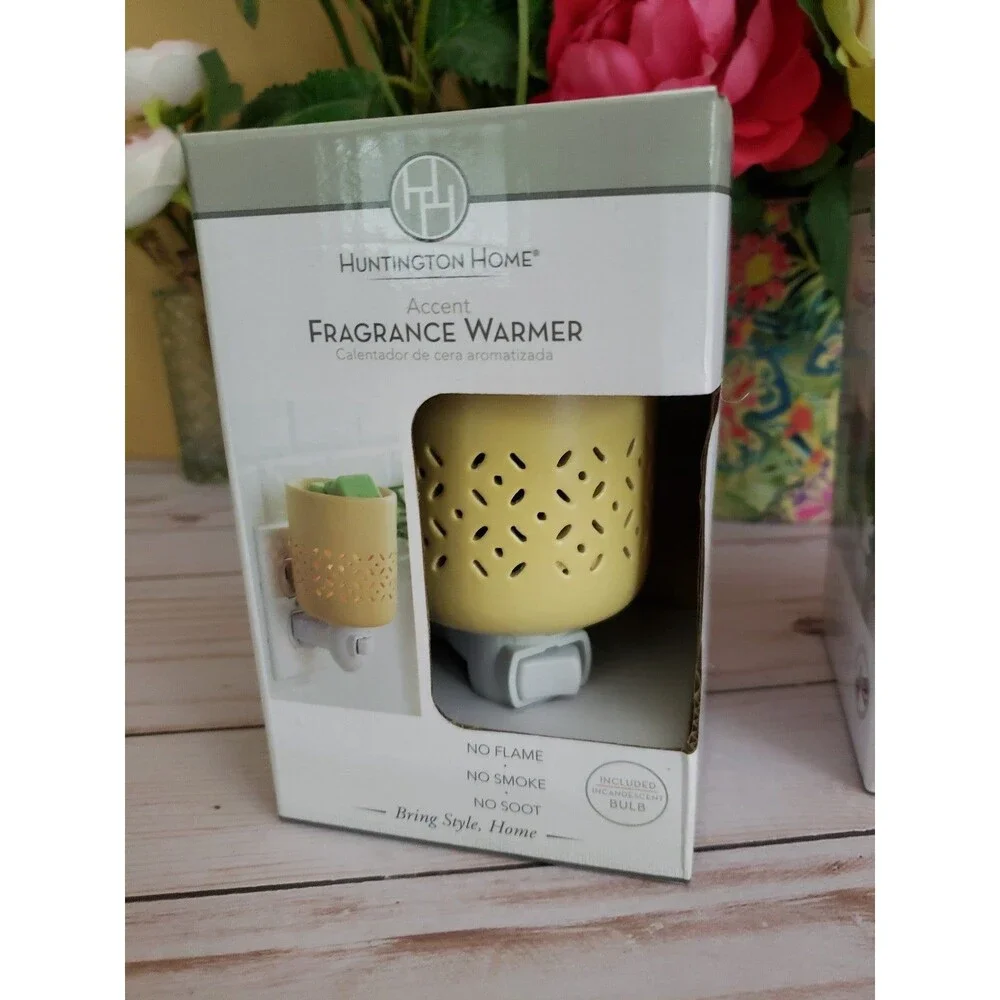 Huntington Home Accent Fragrance Warmers - Set of 2 NWT